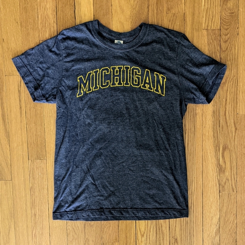 University of Michigan Blue Graphic Tee